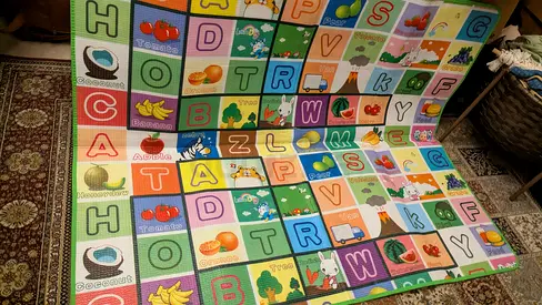 Colorful Educational Play Mat for Babies