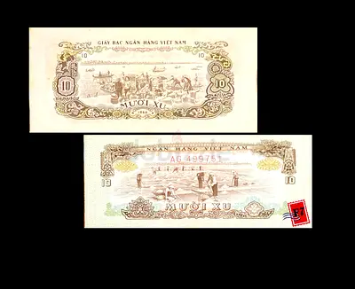 Vintage Vietnam Currency Notes