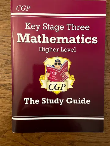 CGP Key Stage Three Mathematics Higher Level Study Guide