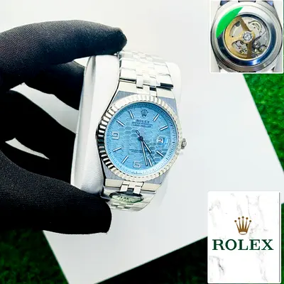 Rolex Datejust with Blue Dial