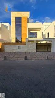 Villa for sale in Al Bahia &amp; 6 master bedrooms &amp; freehold &amp; front setback &amp; internal