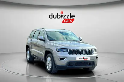 AED 1132/month | 2017 Jeep Grand Cherokee  | GCC Specs | Ref#412453