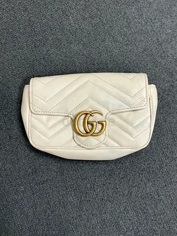 GUCCI GG Marmont Chain Flap leather crossbody IN VERY GOOD CONDITION