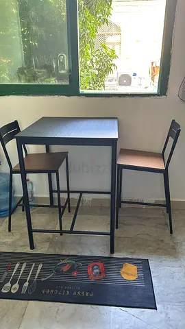 Stylish IKEA Bar Table and Stools Set