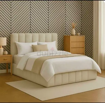 Elegant and Cozy Bedroom Set with Storage Solutions