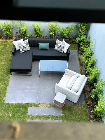 Outdoor furniture full set Crate  Barrel