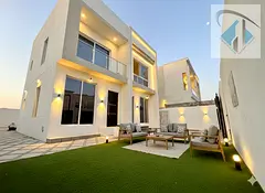 Villa for sale with a large yard, including registration and ownership fees, with the possibility of