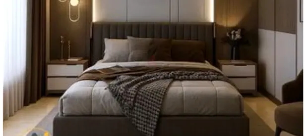 Stylish cozy 160*200 Queen size Bed