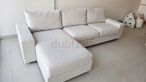 IKEA vimle L shape Sofa bed Beieg