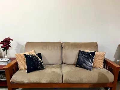 Sofa with cushions