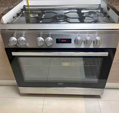 Beko Gas Cooker 5 Burner 90 Cm Oven With Fan