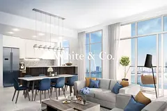 Burj views| Large Lay |Water front living