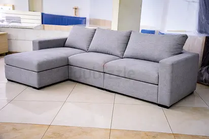 Stylish Grey Corner Sofa for Sale