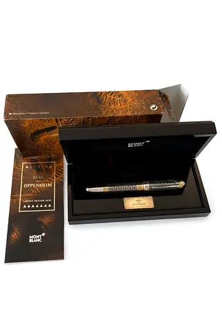 Mont Blanc Patron of Art Max Von Oppenheim Fountain pen 4810