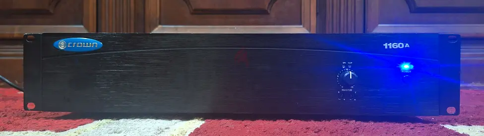 Crown Powered Amplifier 1160A for Sale in very Good Condition.