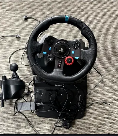 High-Quality Racing Wheel for PlayStation Logitech g29 with gear and 2 extra free games ps4/5