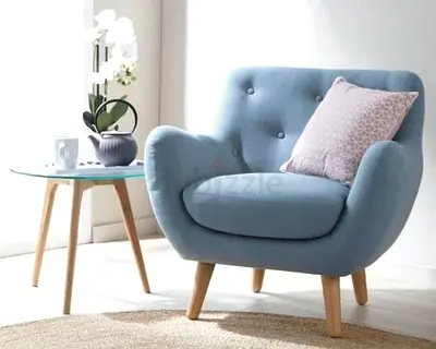 Boucle Lounge Chair for Sale Comfortable Soft Design