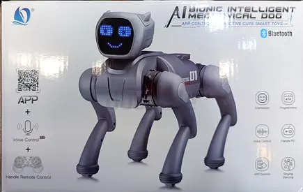 AI Bionic Intelligent Mechanical Dog [Voice Controlled]
