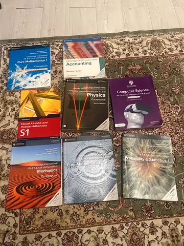 IGCSE, AS and A level textbooks
