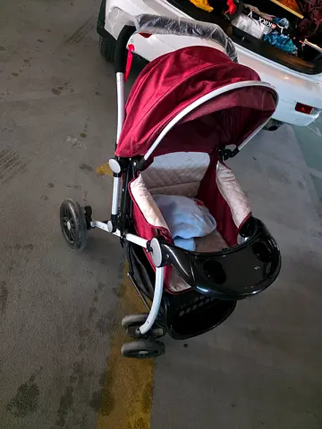 Well-loved Stroller in Great Condition. It has reversible handle/seat