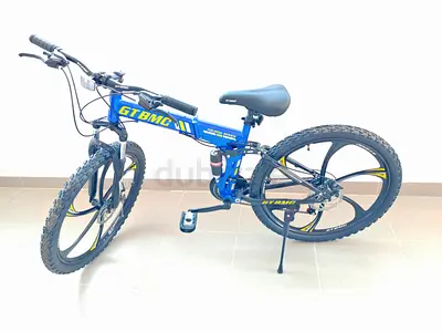 GT BMC Folding Bike 26 Inch, 21 Speed, Double Suspension, Alloy Wheel - Imported Mountain Bike
