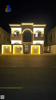 Villa for sale in Al-Haliyo 2, on a main street, opposite Azha Residential Complex, freehold, 5 mast