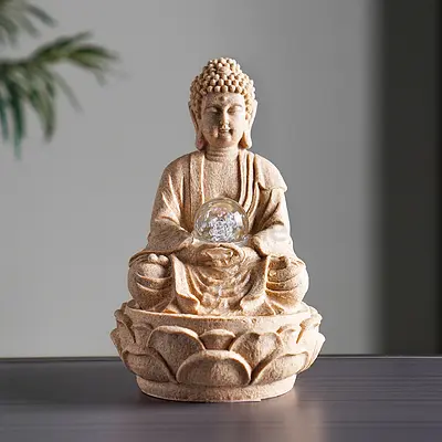 Beautiful Stone Buddha Statue