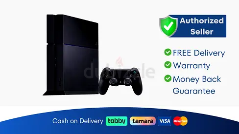 Sony PlayStation 4 - Fat - Black - 500GB - New | Warranty | FREE Delivery | AD5695