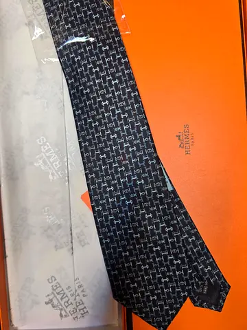 Elegant Hermes Tie - Perfect for Any Occasion