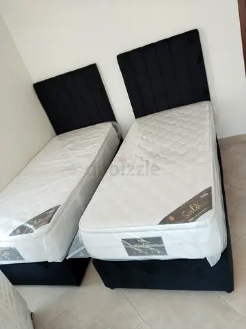 Comfortable Twin Bed Set with Mattresses