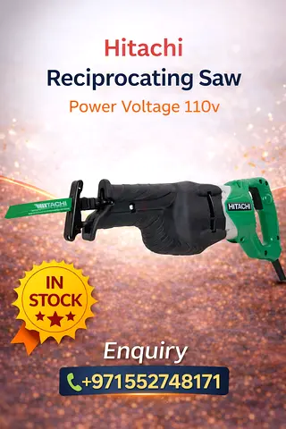 Hitachi Reciprocating Saw - 110V Power Tool