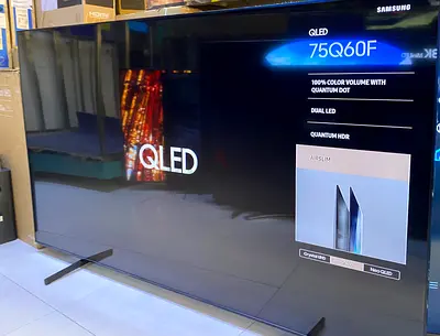 Samsung 75inch QLED model Q60F  full smart