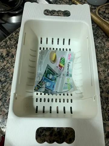 Telescopic Sink Drip Basket