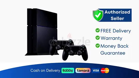 Sony PlayStation 4 - Fat - Black - 500GB - 2 Controller - New | Warranty | FREE Delivery | AD984