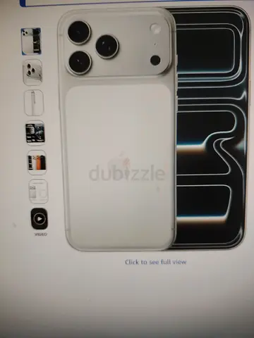 Apple iPhone 17 pro max 256 gb silver uae version