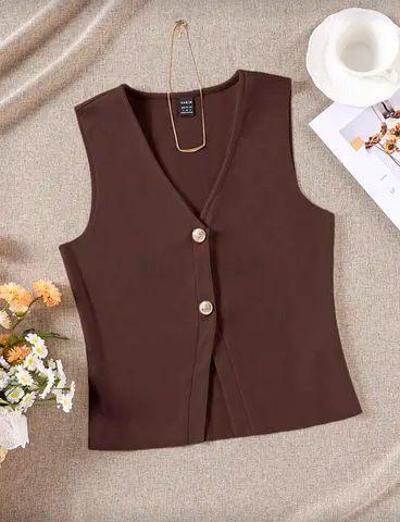 Women’s brown top