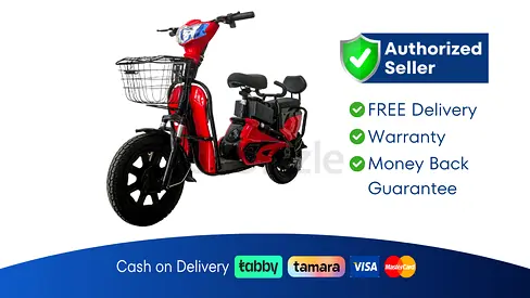 Electric Scooter M1 by Wind Horse - Red - Brand New | 1 Year Warranty | FREE Delivery | AD4866
