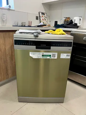 Siemens iQ500 Freestanding Dishwasher Stainless Steel SN25EI38CM