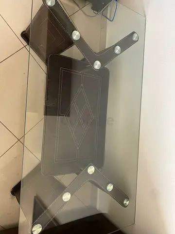 Stylish Glass Top Coffee Table