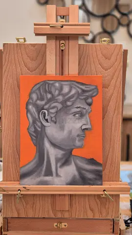 Michelangelos David Oil Painting for sale