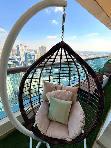 Stylish Hanging Egg Chair for Balcony or Garden