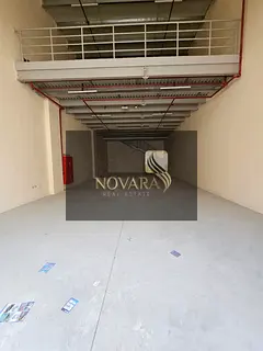 Warehouse for Rent 3,000 Sq.Ft with Mezzanine in Al Jurf Industrial 1 Ajman – 3-Phase 25 KW, Stora