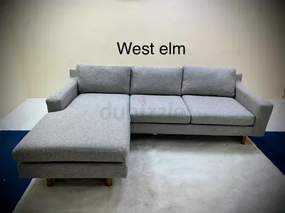 Selling west elm lshape sofa