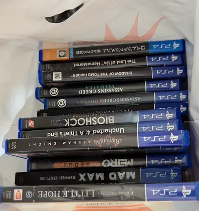 Assorted PS4 Game Collection for Sale