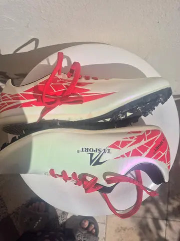 TA Sports Track Spikes – Size 43 | Free Extra Spikes Included