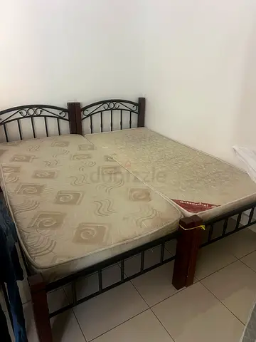 Bed Frame  with Mattress