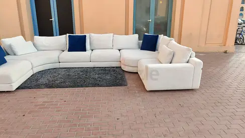 High-quality ChattelsMore Olta U Shape Sofa Beige