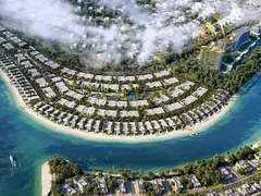 Less price for Townhouse in UAE/SQ-private beach-less than 1% monthly