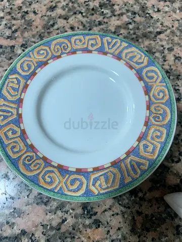 Elegant Decorative Plate with Intricate Design