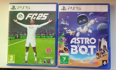Bundle of PS5 Games: EA Sports FC 25 and Astro Bot